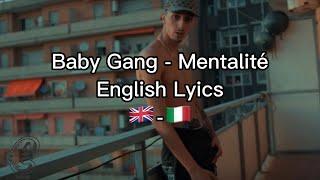 - Baby Gang - Mentalité English Lyics