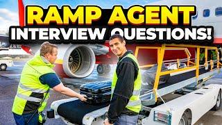 RAMP AGENT Interview Questions & Answers How to PASS an Airline Ramp Services Agent interview