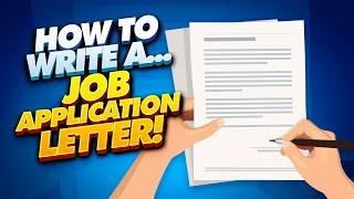 Writing a Job Application Letter 4 TIPS Words & Phrases + JOB APPLICATION LETTER TEMPLATES