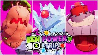 Ben 10 Power Trip - All Boss Fights ENDING & Credits PS4 PRO