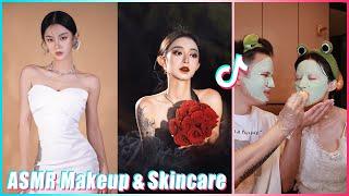 Jannatul️MitsuisenCute Couple ASMR Makeup TutorialBest satisfying asmr skincare rountine183