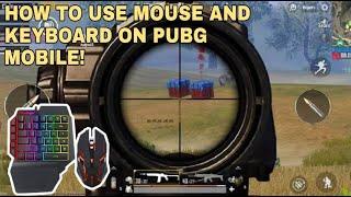 TAGALOG TUTORIAL ON HOW TO USE MOUSE AND KEYBOARD IN PUBG MOBILE