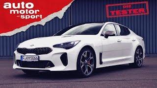 Kia Stinger 3.3 T-GDI V6 GT Preisbrecher ohne Konkurrenz? - TestReview  auto motor & sport