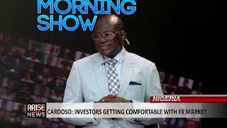 The Morning Show Investors Getting Comfortable With Nigerias FX Market - Cardoso