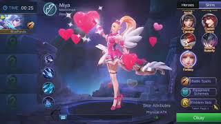 All Miya SKINS Side 2 Side Mobile Legends Best Miy360P