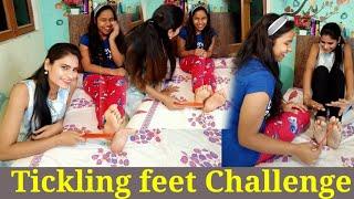 ll Tickling feet ChallengeBhut gudgudi hui aaj