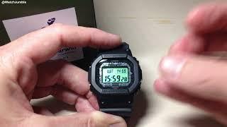 Casio Darwins Finch G-Shock GWB-5600  World Time Mode