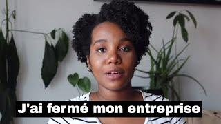 POURQUOI JAI FERMÉ MA BOUTIQUE FRO CHÉRI  JE VOUS DIS TOUT  Vlog Business