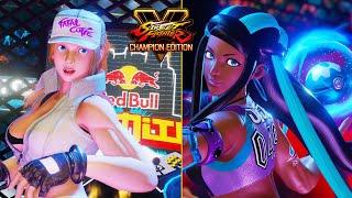 STREET FIGHTER V CE FATAL CUTIE LUCIA VS MENAT NESSA RURINA SFV PC MODS