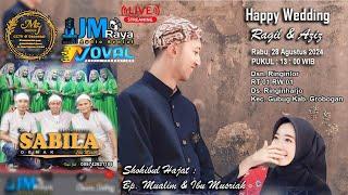 LIVE WEDDING QOSIDAH SABILA LIVE MUSIC  RAGIL & AZIZ - RINGIN LOR GUBUG - JM RAYA AUDIO RENTAL