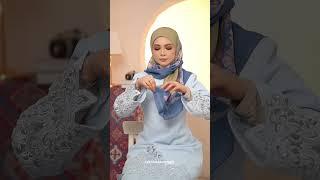 Raya Hijab Style #tutorialshawl #raya2023
