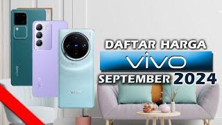 DAFTAR HARGA VIVO SEPTEMBER 2024  HARGA HP VIVO