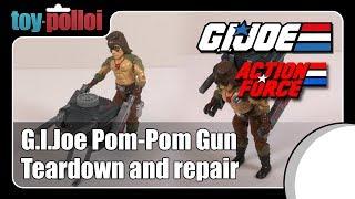 G.I.Joe Pom-Pom Gun - Teardown and repair - Toy Polloi