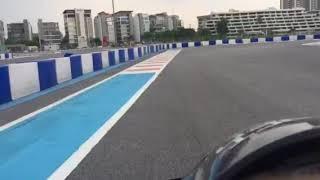 First low speed survey lap of IMPACT Speed Park new 907 m “Kart Race Track” 21 May 2018