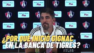 ATLAS 1 TIGRES 1 VELJKO PAUNOVIC Conferencia Post Partido