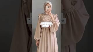 DRESS BUAT LEBARAN NIH KAKA CANTIK #dress #gamis