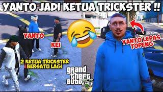 YANTO JADI KETUA TRICKSTER DI REKRUT SAMA KEI  BUKA TOPENGNYA MUKANYA JELEK WKWK  GTA 5 ROLEPLAY