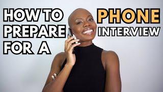 6 Phone Interview Tips How To Prepare For A Phone Interview