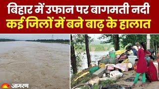 Bihar Flood News बिहार में उफान पर कई नदियां बने बाढ़ के हालात । Hindi News । Breaking । Heavy Rain