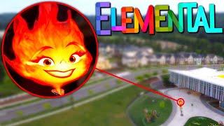 Drone Catches EMBER LUMEN From ELEMENTAL MOVIE IN REAL LIFE