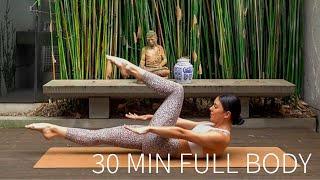 30 MIN FULL BODY WORKOUT  At-Home Pilates