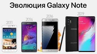 Эволюция Galaxy Note
