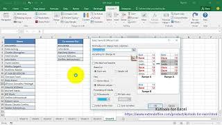 How to exclude values in one list from another in Excel?