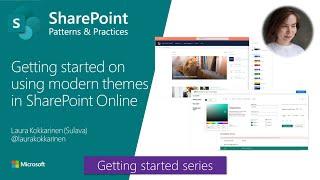 Getting started on using modern themes in SharePoint Online