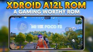 Xdroid 12L Rom Mi 11x Poco F3 Jabardast Gaming Performance wala Rom 