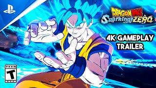 NEW Dragon Ball Sparking Zero Gameplay Trailer  BUDOKAI TENKAICHI 4 4K