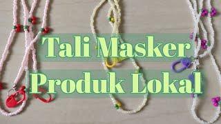 Strap Mask Local Review  Tali Masker Bentuk Buah  Tali Masker Unik