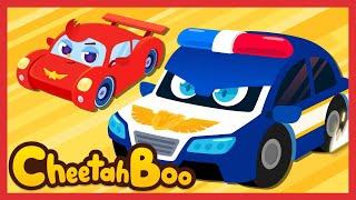 Lets go Rescue cars  Best Kids songs  Vehicles Dinosaurs + Animal Nursery Rhymes #Cheetahboo