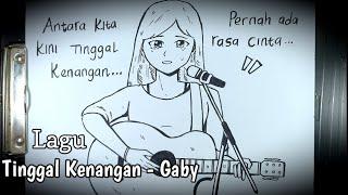 Cerita Mistis Dan Sedih Dibalik Lagu Tinggal Kenangan - Gaby  DRAWSTORY #79