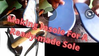 How To Make Insole For A Ready-made Sole - Slippers & Sandals