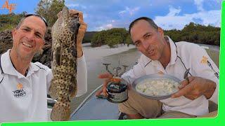 Minimal Gear - Solo Boat Camping - So many fish - Delicious Catch and Cook EP.507