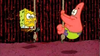 SpongeBob and Patrick get ready to jelly fish