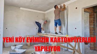 EN GÜZEL KARTON PİYER NASIL YAPILIR USTASINDAN KÖY EVİMİZİN