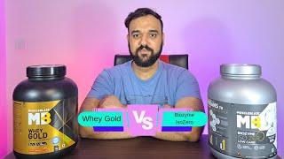 Muscleblaze Whey Gold Vs. MB Biozyme Iso Zero  Best Isolate MB Protein Powder