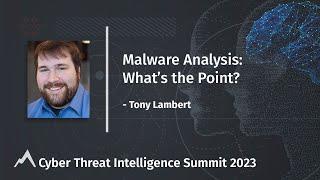 Malware Analysis What’s the Point?