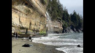 Mystic Beach  Juan De Fuca Trail to Mystic Beach  Vancouver Island British Columbia Canada