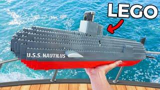 I Built a LEGO Submarine