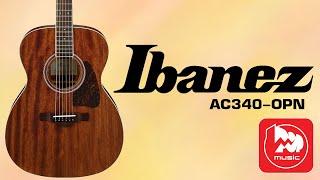 Eng Sub Ibanez AC340-OPN acoustic guitar