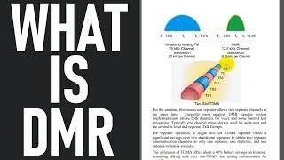 What is DMR Digital Mobile Radio