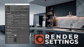 Corona Render Settings Explained  Learn it once and for all