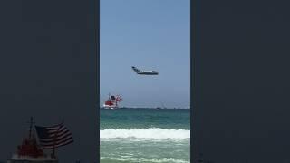 Randy Ball high speed pass in the MiG-17 at the 2024 Gulf Coast Salute Air Show