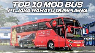 TOP 10 MOD BUS PT. JASA RAHAYU GUMPUENG JRG  MOD BUSSID