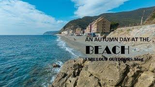 An Autumn Day On The Beach October in Deiva Marina Liguria Italy Gopro Hero 7 Black