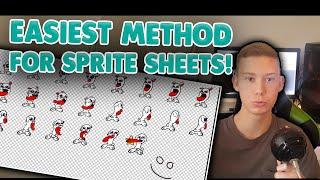 HOW TO MAKE SPRITE SHEETS FOR UNITY - FASTEST METHOD