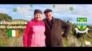The lovely Shepherd Lady in 8th Generation  Farm life & Its History  pt.2  Ireland Vlog #17
