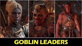 How to Kill all 3 Goblin Leaders Easily without Fighting  Baldurs Gate 3